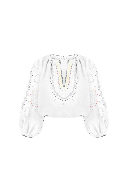 Merezhivo blouse in White