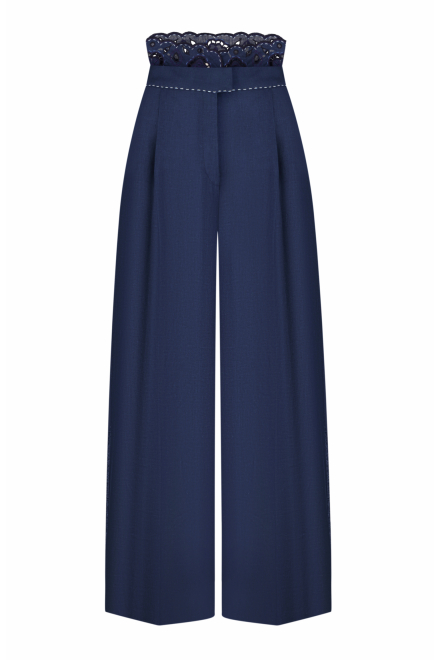 Merezhivo pants in Navy Blue