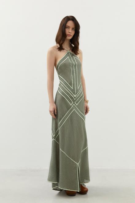 Rain Prayer long sarafan in Pale green