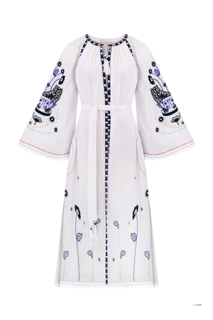 Kettle's yard dress in White