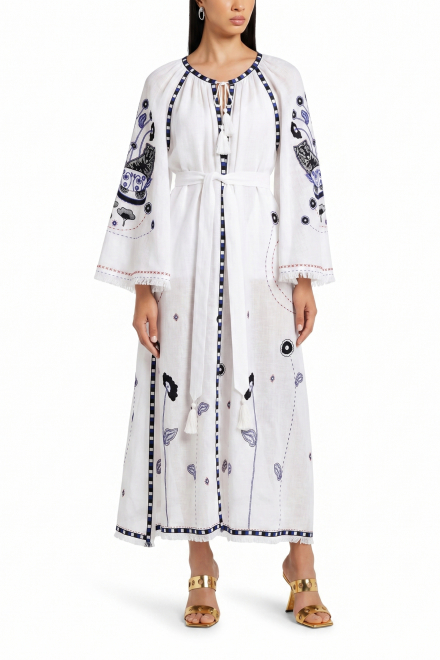 Kettle's yard dress in White
