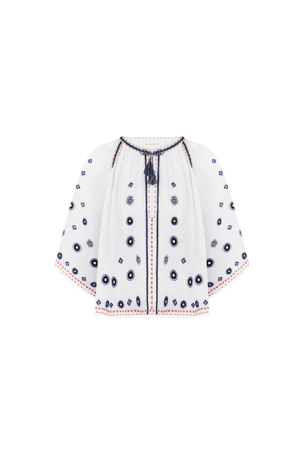 Le Bain blouse in White