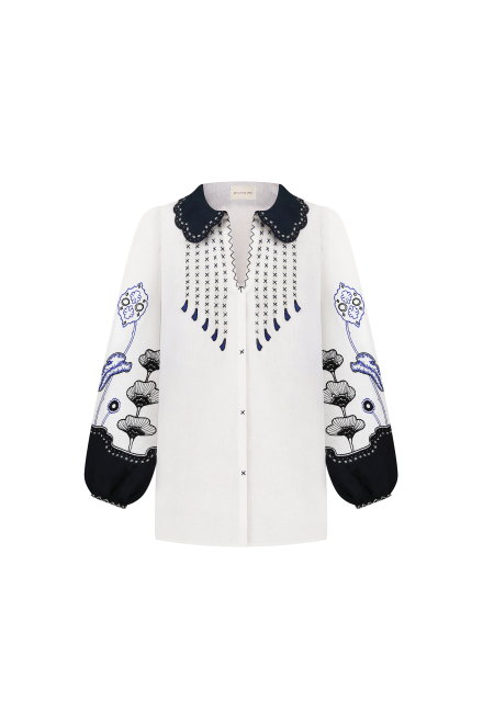 Beth blouse in White
