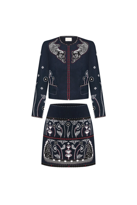 Tsushima suit in Navy blue