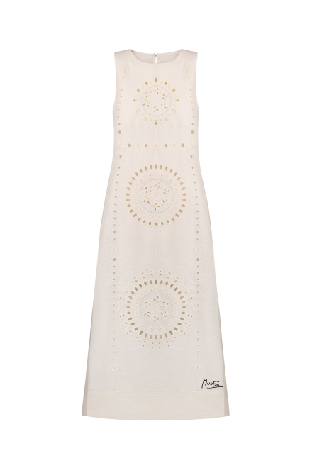 Champenois dress in Ivory