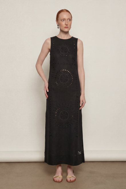 Champenois dress in Black