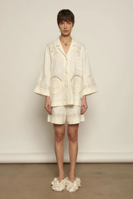 Sarah suit in Ivory