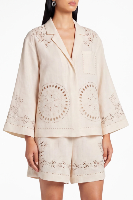 Sarah suit in Ivory