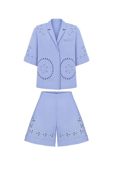 Sarah suit in Lavender