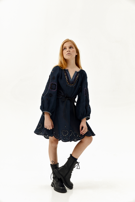 Daisy dress in Navy Blue