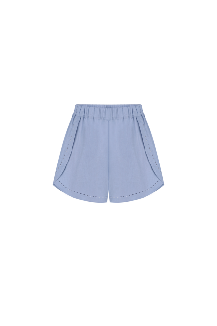 Merezhivo Shorts in Pale Blue