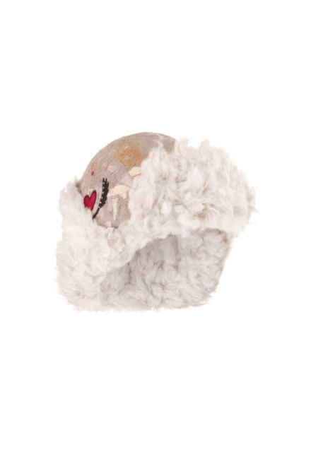 Snowfall Ushanka Hat in Beige