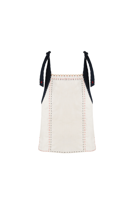 Animal Realm Top in Ivory