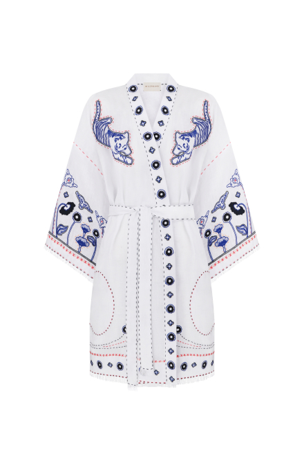Eames Kimono in White