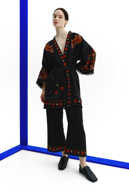 Eames Kimono in Black