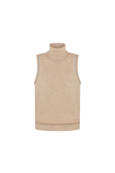 Hygge Bodywarmer in Natural Beige