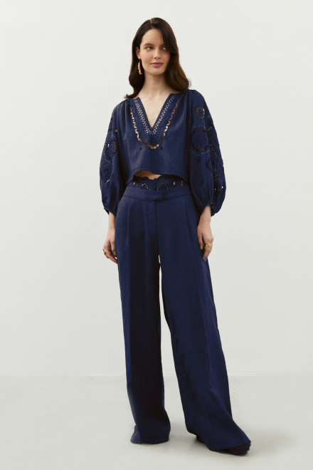 Merezhivo Pants in Navy Blue(copy)