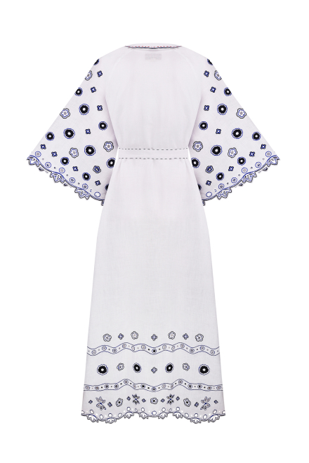 Glass House Long Dress in White