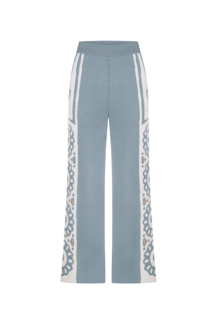 Daisy pants in Sage - White ice