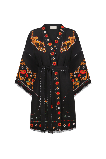 Eames kimono in black